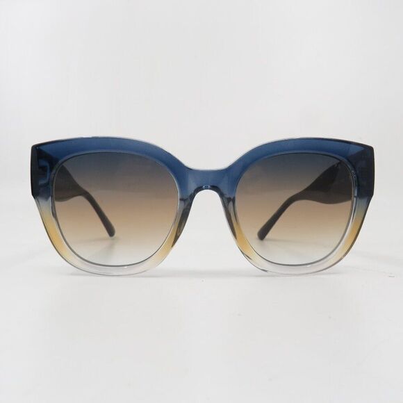Guess Factory New GF6154/S 92F Blue Faded/Brown Gradient Sunglasses main image 6
